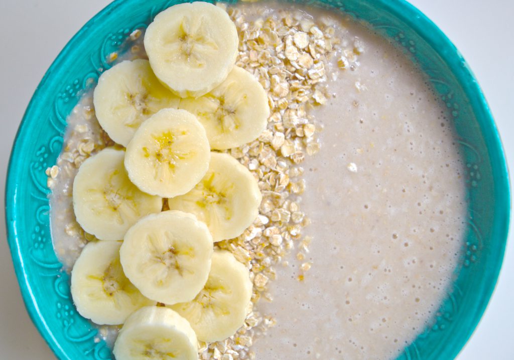 Smoothie banane & flocons d’avoine WomadsWorld