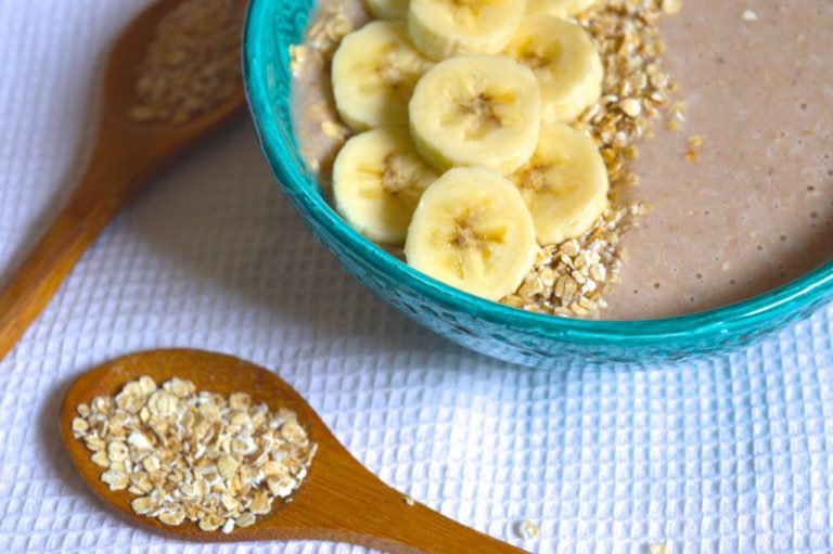 Smoothie banane & flocons d’avoine WomadsWorld
